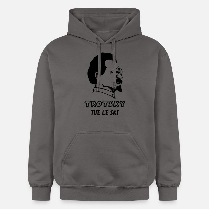 Trotsky - Sweat à capuche Softstyle® Gildan Unisexe - gris foncé