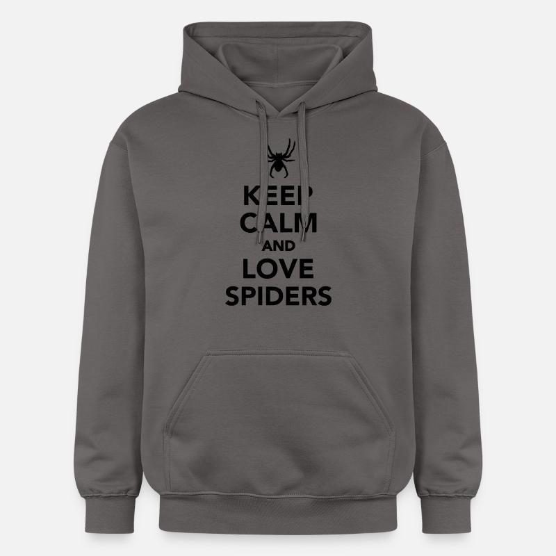 Spinne - Gildan Unisex Softstyle® Midweight Hoodie - Dunkelgrau