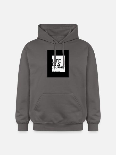 Journey of Life - Gildan Unisex Softstyle® Midweight Hoodie - dark grey