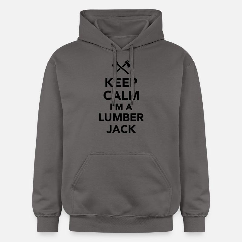 Bûcheron - Sweat à capuche Softstyle® Gildan Unisexe - gris foncé