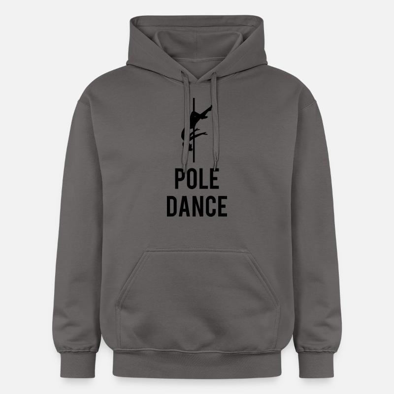 Pole Dance - Sweat à capuche Softstyle® Gildan Unisexe - gris foncé