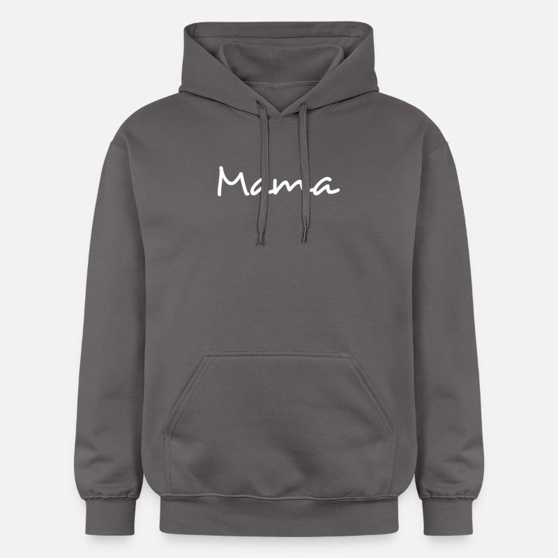 maman - Sweat à capuche Softstyle® Gildan Unisexe - gris foncé