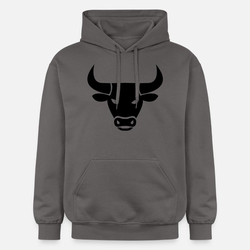 stier_001 - Sweat à capuche Softstyle® Gildan Unisexe - gris foncé