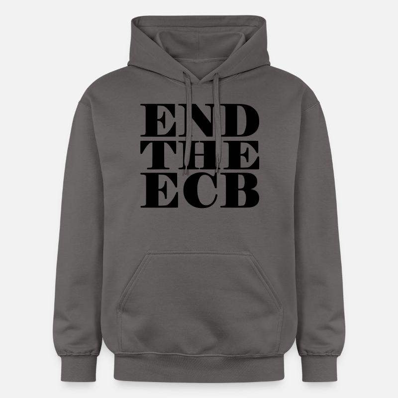 Fin de la BCE - Sweat à capuche Softstyle® Gildan Unisexe - gris foncé