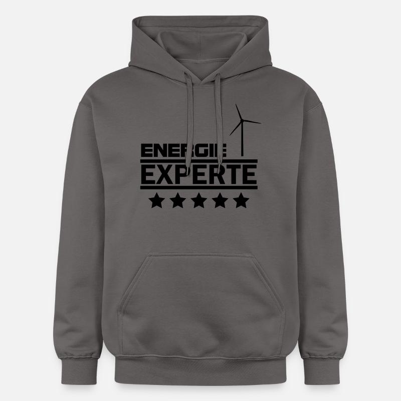 energie experte - Gildan Unisex Softstyle® Midweight Hoodie - Dunkelgrau