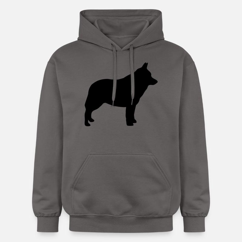 Schipperke - Sweat à capuche Softstyle® Gildan Unisexe - gris foncé