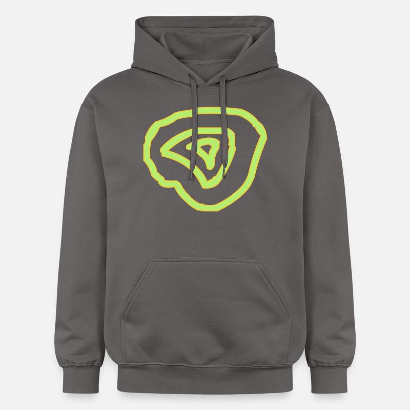 Cercles - Sweat à capuche Softstyle® Gildan Unisexe - gris foncé