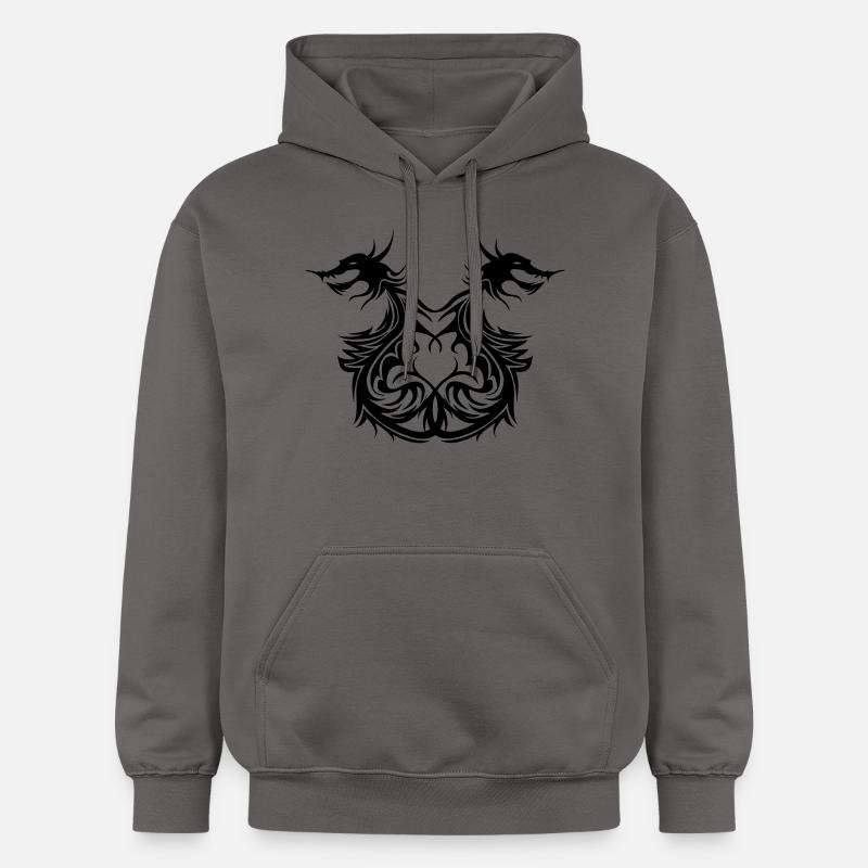 drachen - Sweat à capuche Softstyle® Gildan Unisexe - gris foncé