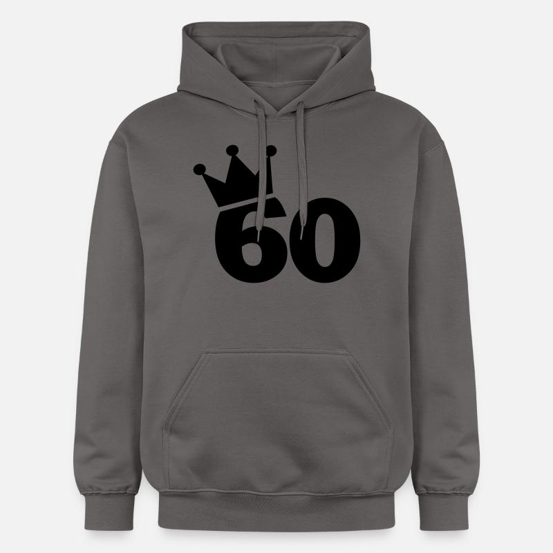 60 - Sweat à capuche Softstyle® Gildan Unisexe - gris foncé