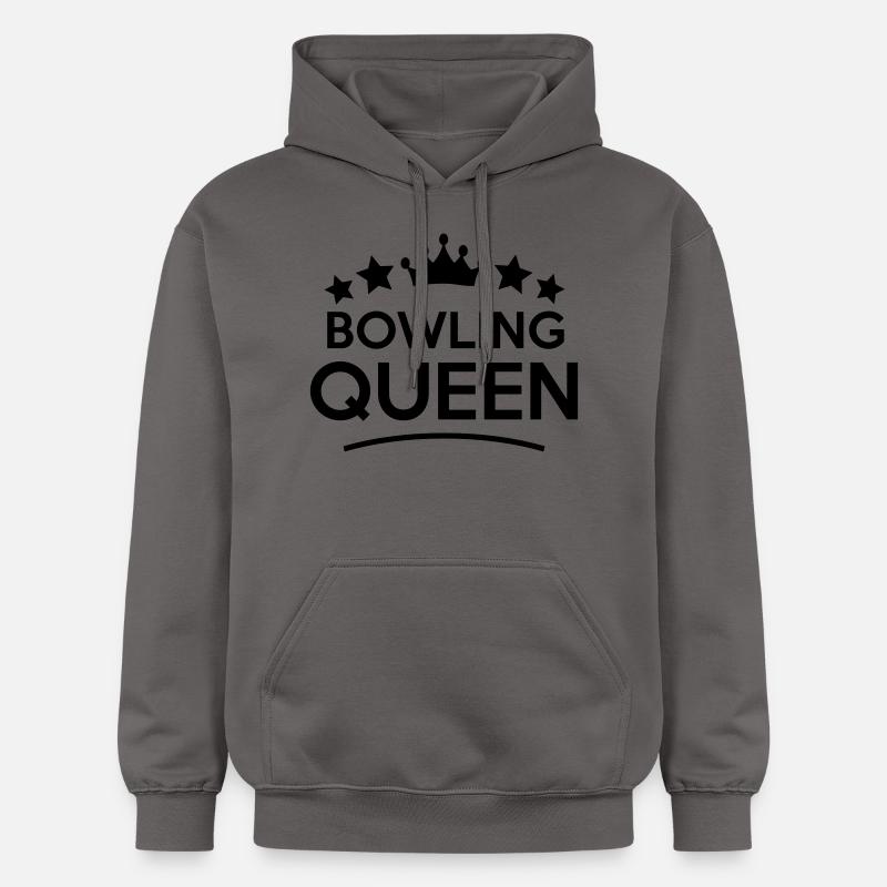 bowling queen stars - Sweat à capuche Softstyle® Gildan Unisexe - gris foncé