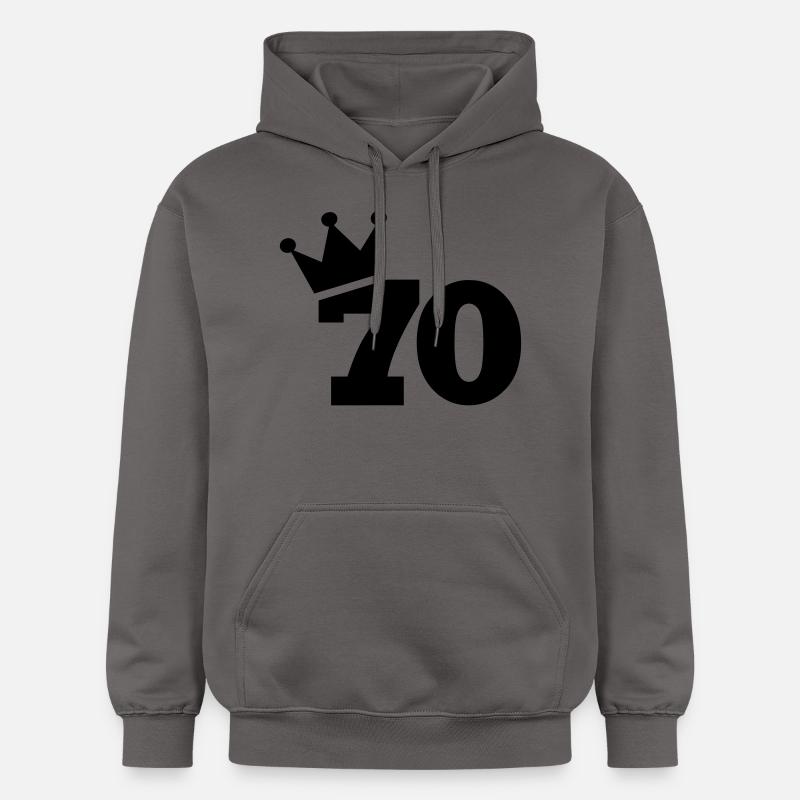 70 - Sweat à capuche Softstyle® Gildan Unisexe - gris foncé