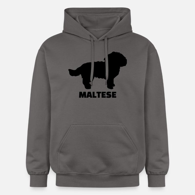 Bichon - Sweat à capuche Softstyle® Gildan Unisexe - gris foncé