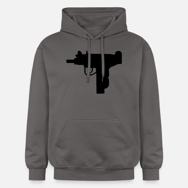 Arme - uzi - Sweat à capuche Softstyle® Gildan Unisexe - gris foncé