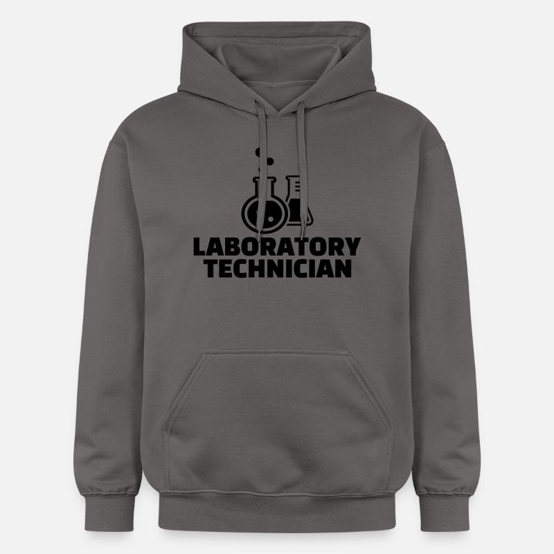 Laboratory technician - Sweat à capuche Softstyle® Gildan Unisexe - gris foncé