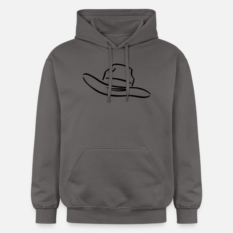 chapeau ... de wicki_de - Sweat à capuche Softstyle® Gildan Unisexe - gris foncé