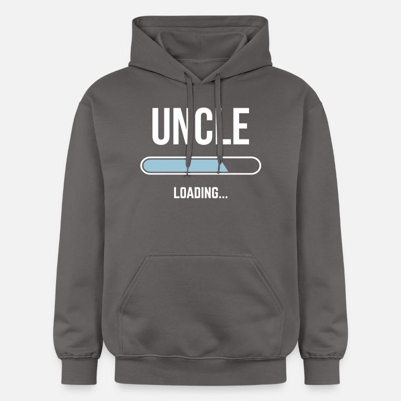 Uncle Loading - Gildan Unisex Softstyle® Midweight Hoodie - dark grey