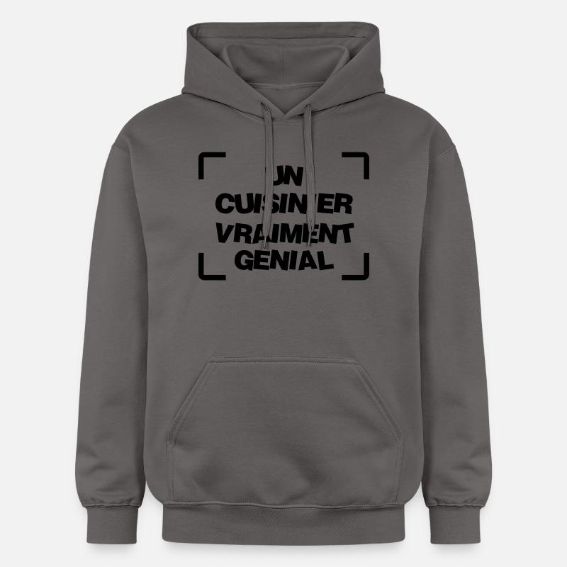 Cuisinier / Cuisine / Chef / Cuisinière / Cuistot - Sweat à capuche Softstyle® Gildan Unisexe - gris foncé