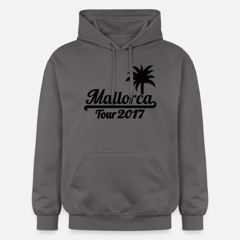 Mallorca 2017 - Sweat à capuche Softstyle® Gildan Unisexe - gris foncé