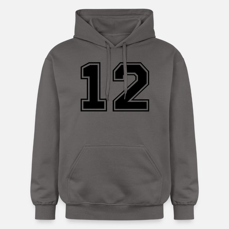 zwolf - Sweat à capuche Softstyle® Gildan Unisexe - gris foncé