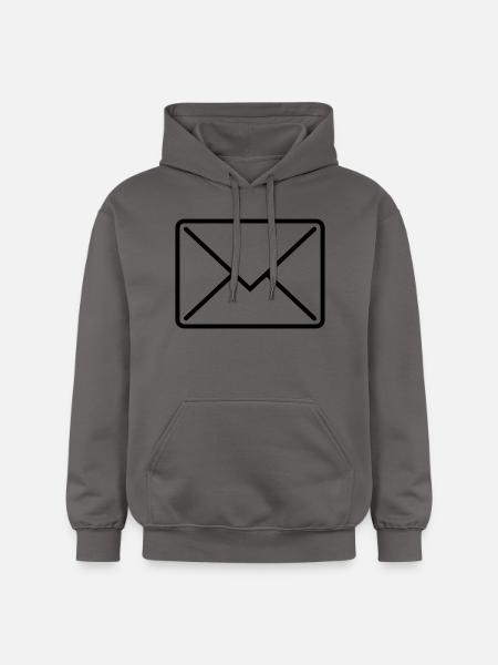 briefumschlag_icon1 - Gildan Unisex Softstyle® Midweight Hoodie - dark grey