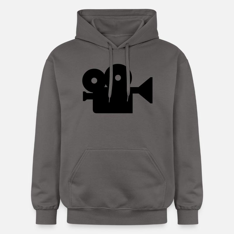 camera - Sweat à capuche Softstyle® Gildan Unisexe - gris foncé