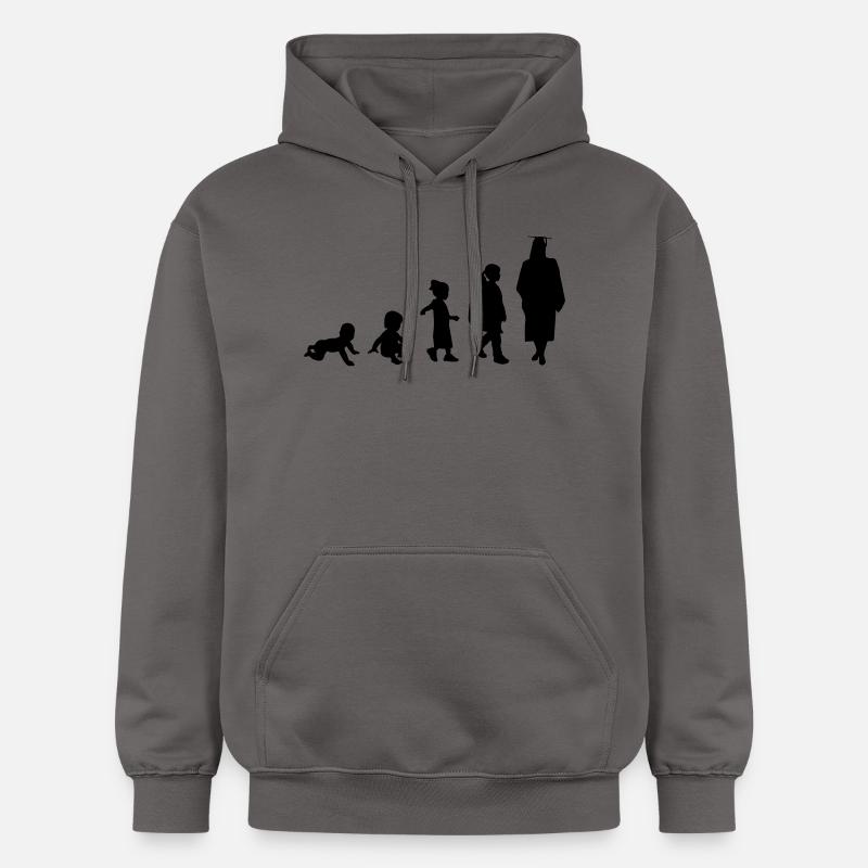 Fille Diplômée - Sweat à capuche Softstyle® Gildan Unisexe - gris foncé