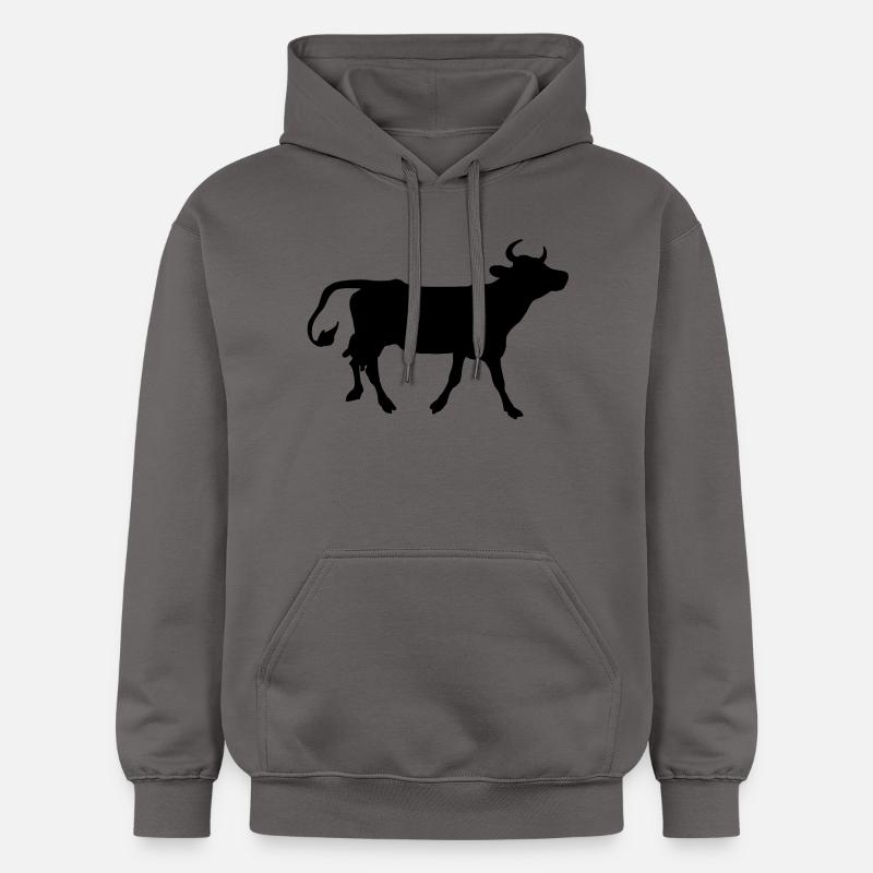 Kuh - Sweat à capuche Softstyle® Gildan Unisexe - gris foncé
