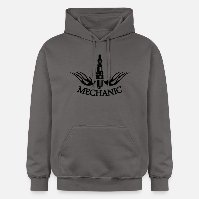 Mécanicien / mécanicien (B, 1c) - Sweat à capuche Softstyle® Gildan Unisexe - gris foncé