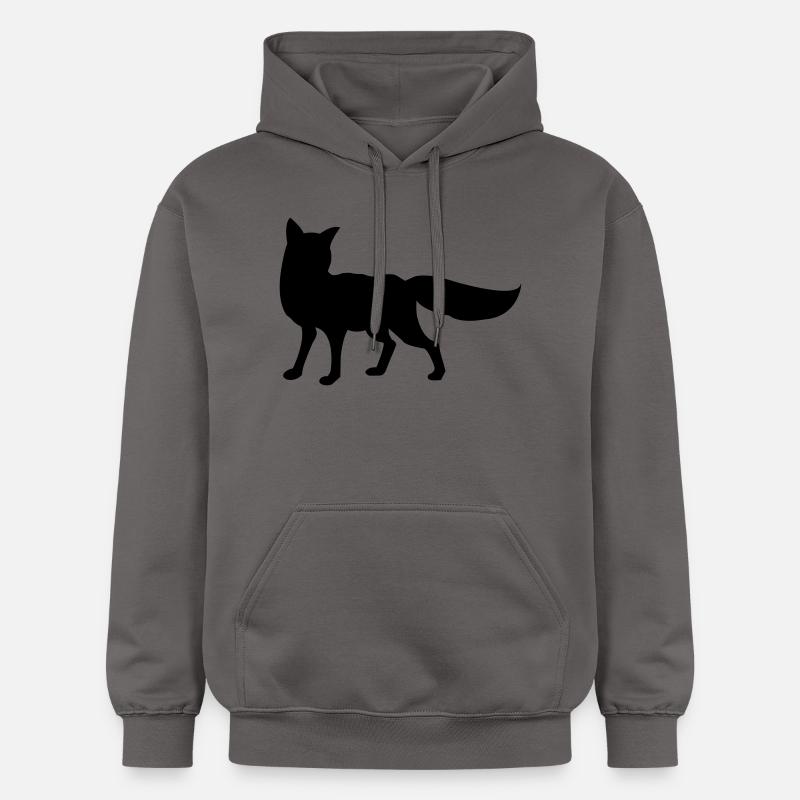 fuchs - Sweat à capuche Softstyle® Gildan Unisexe - gris foncé