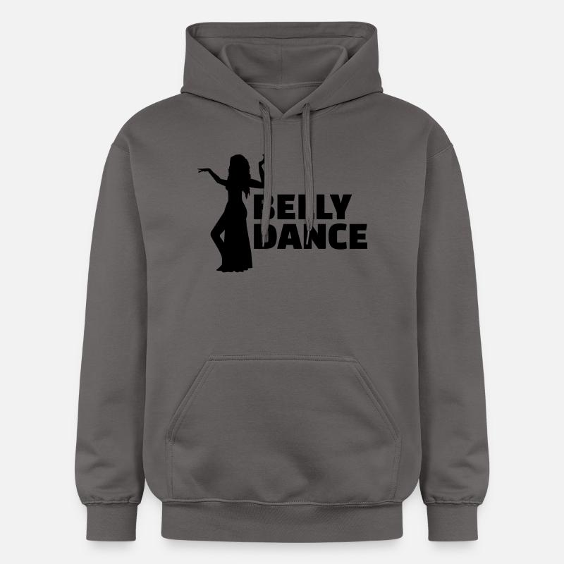 Belly dance - Sweat à capuche Softstyle® Gildan Unisexe - gris foncé