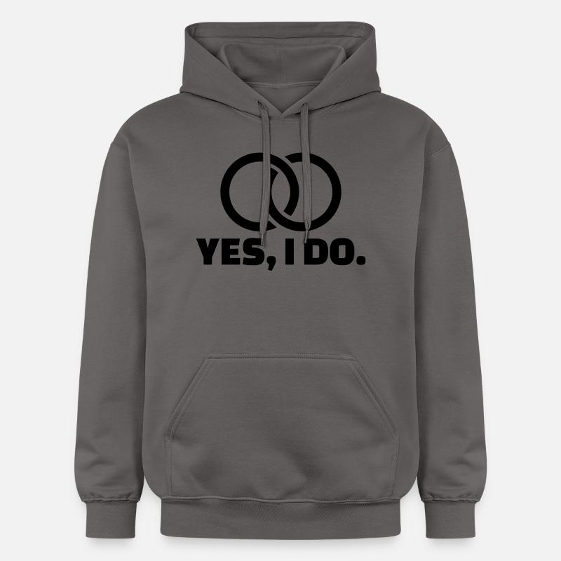Yes I do - Sweat à capuche Softstyle® Gildan Unisexe - gris foncé