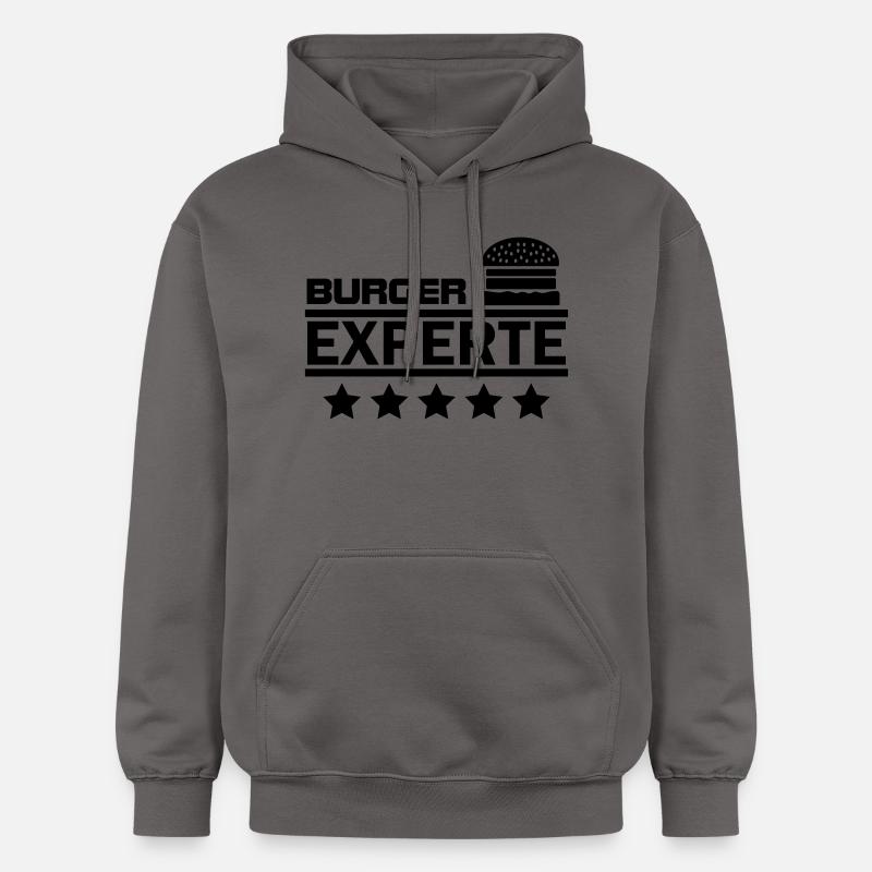 burger experte - Gildan Unisex Softstyle® Midweight Hoodie - Dunkelgrau