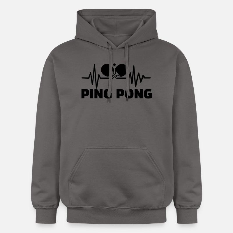Ping-pong - Sweat à capuche Softstyle® Gildan Unisexe - gris foncé