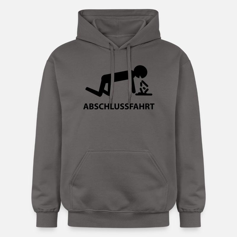 abschlussfahrt - Sweat à capuche Softstyle® Gildan Unisexe - gris foncé