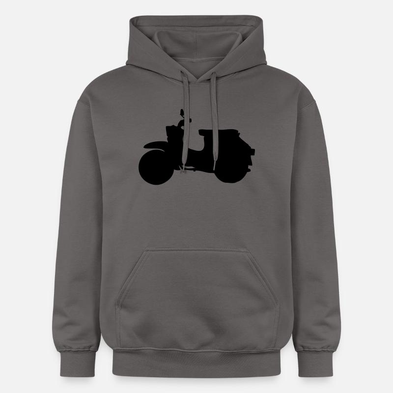 avaler profil - Sweat à capuche Softstyle® Gildan Unisexe - gris foncé