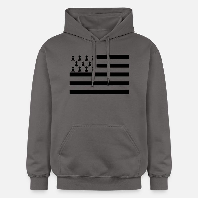 drapeaubreizh011 - Sweat à capuche Softstyle® Gildan Unisexe - gris foncé