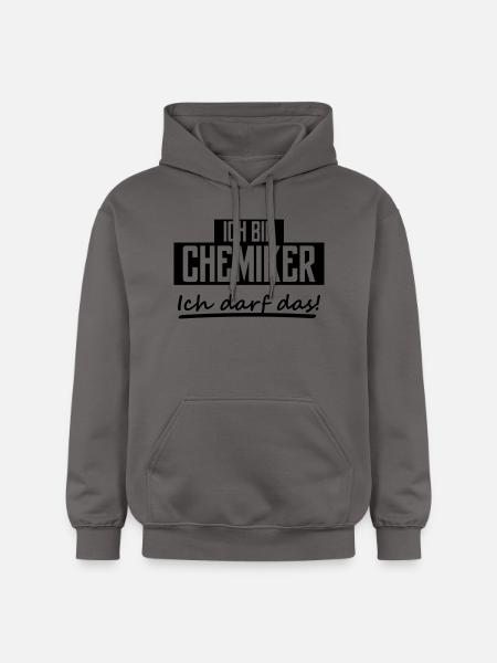 ich bin chemiker - Gildan Unisex Softstyle® Midweight Hoodie - Dunkelgrau