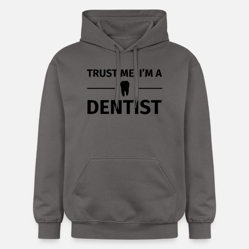 Trust me I'm an Dentist - Sweat à capuche Softstyle® Gildan Unisexe - gris foncé
