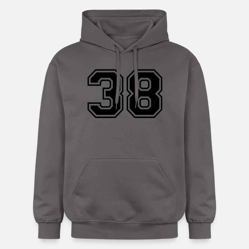 38 - Sweat à capuche Softstyle® Gildan Unisexe - gris foncé