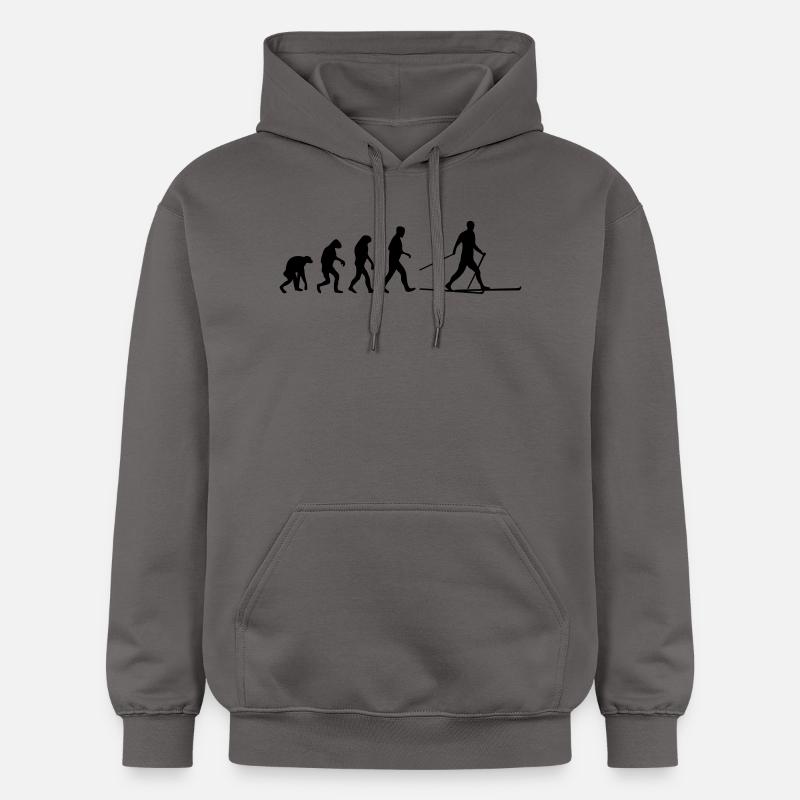 cross-country evolution - Sweat à capuche Softstyle® Gildan Unisexe - gris foncé