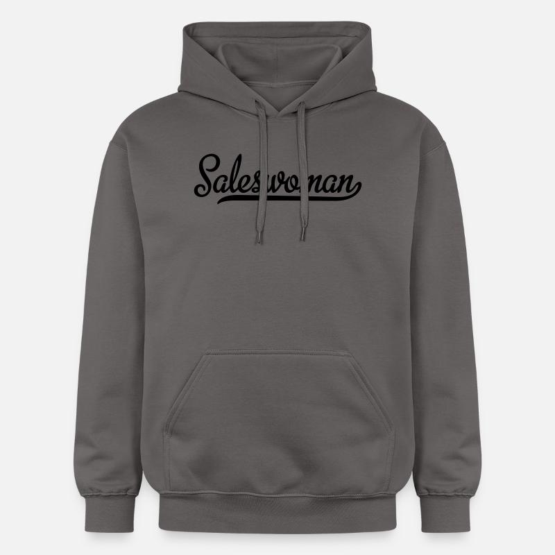 Vendeuse - Sweat à capuche Softstyle® Gildan Unisexe - gris foncé