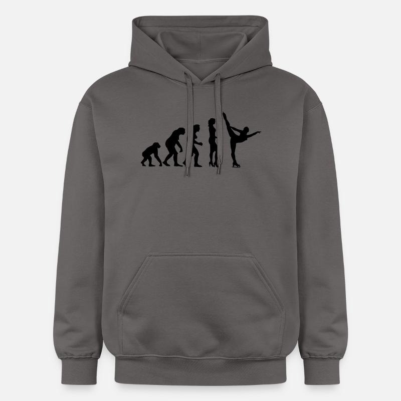 evolution_eiskunst_c_1c - Sweat à capuche Softstyle® Gildan Unisexe - gris foncé