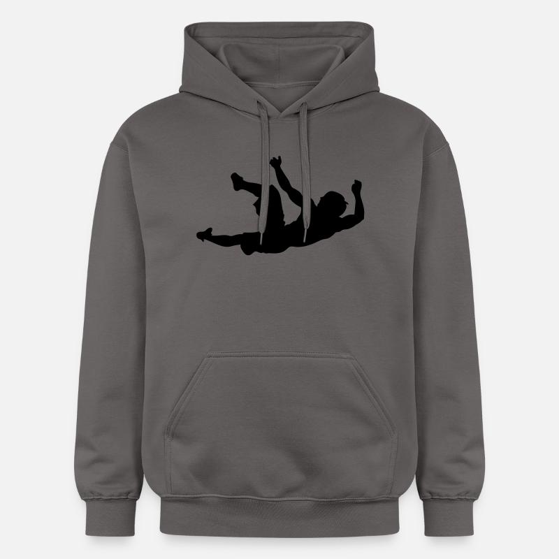 Escalade # 7 - Sweat à capuche Softstyle® Gildan Unisexe - gris foncé