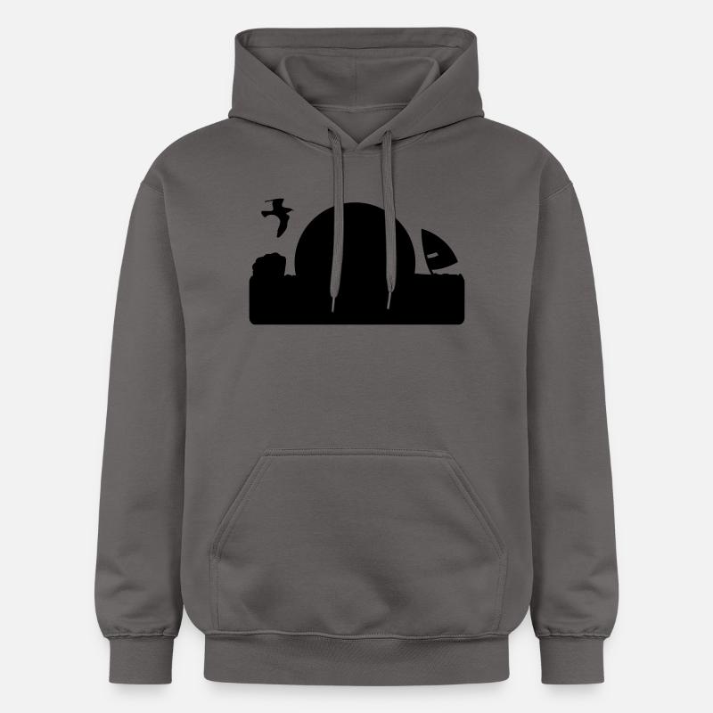 Heringsdorf - Gildan Unisex Softstyle® Midweight Hoodie - Dunkelgrau
