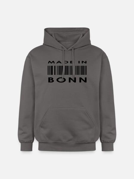 Bonn - Gildan Unisex Softstyle® Midweight Hoodie - Dunkelgrau