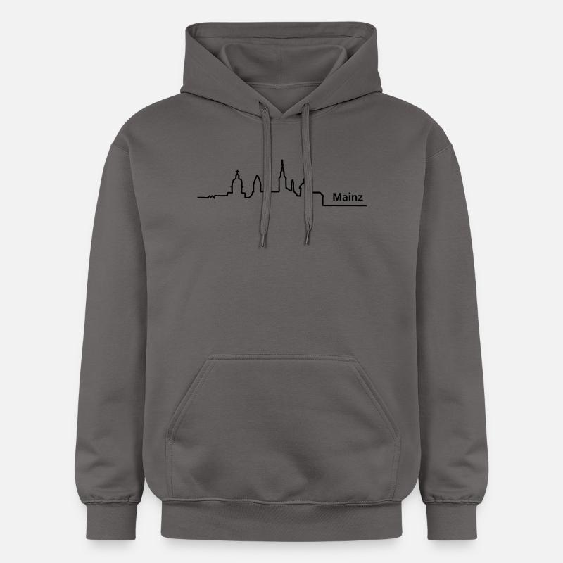 Mayence horizon - Sweat à capuche Softstyle® Gildan Unisexe - gris foncé