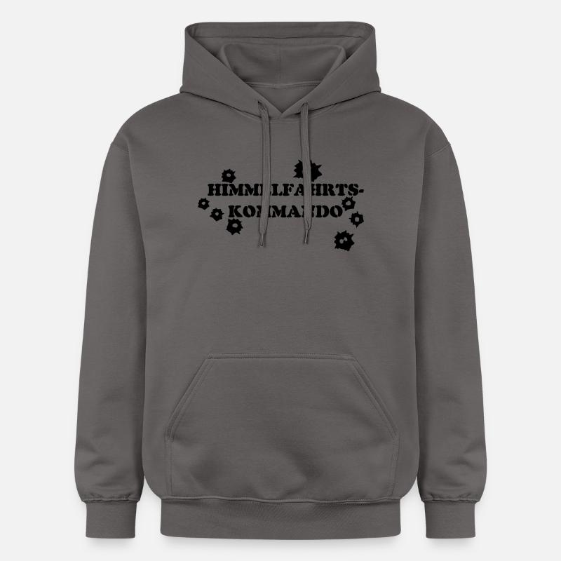 HIMMELFAHRTSKOMMANDO - Gildan Unisex Softstyle® Midweight Hoodie - Dunkelgrau