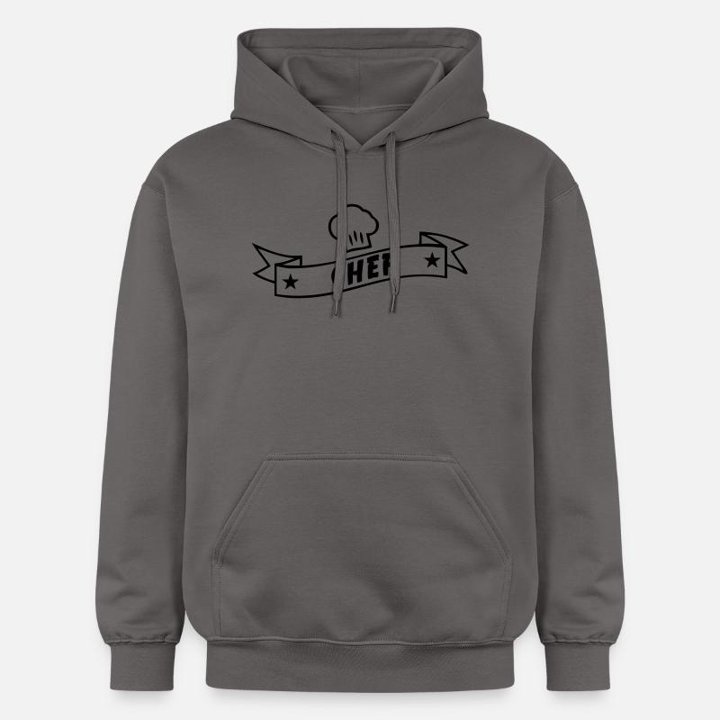 Chef - Sweat à capuche Softstyle® Gildan Unisexe - gris foncé