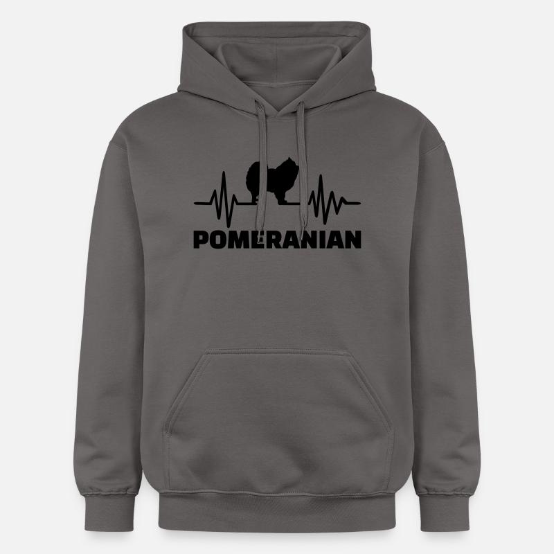 Loulou - Sweat à capuche Softstyle® Gildan Unisexe - gris foncé