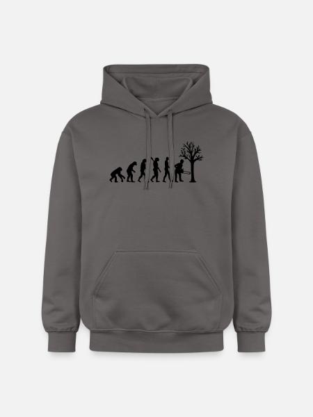 Bûcheron - Sweat à capuche Softstyle® Gildan Unisexe - gris foncé